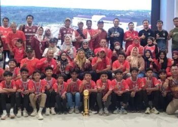 Rajawali FC Bontang Juara LSI U-14, Siap Tampil di Panggung Internasional
