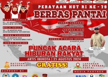HUT RI ke-79 di Berbas Pantai Bontang bakal Meriah dengan Aneka Lomba dan Hiburan