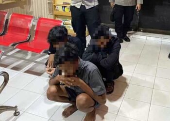 Patroli Dini Hari, Tangkap Tiga Pelaku Narkotika di Palaran Samarinda