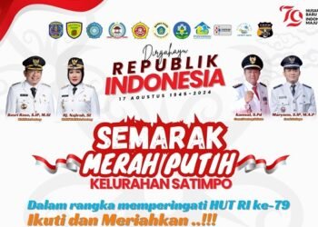 Semarakan HUT RI, Kelurahan Satimpo, Bontang Gelar Pentas Seni Budaya hingga Jalan Sehat