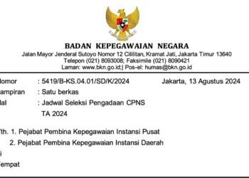 Pendaftaran CPNS 2024 Resmi Dibuka, Ini Jadwal dan Syaratnya