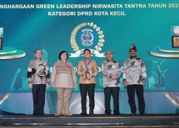 DPRD Bontang Raih Penghargaan Green Leadership Nirwasita Tantra 2023, Bukti Komitmen Terhadap Lingkungan