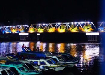 Elemen Estetis Jembatan Sambaliung Resmi Diluncurkan, Ikon Baru Pariwisata Berau