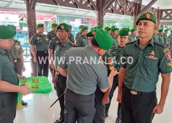 16 Personel Kodim 0908/Bontang Naik Pangkat Setingkat Lebih Tinggi, Berikut Daftarnya