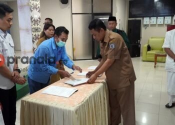 85 Staf RSUD Bontang Jalani Pengambilan Sumpah, Jaga Kerahasiaan Rekam Medis
