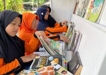 Bentor Cerdas Bontang Presisi Sambangi di SDIT Cahaya Fikri, Kembangkan Minat Baca sejak Dini