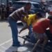 Driver Ojol Tewas Dilindas Truk Kontainer di Jalan Pangeran Suryanata, Samarinda