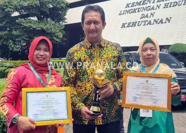 Dua Sekolah di Bontang Raih Penghargaan Adiwiyata 2024