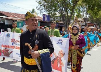 Kolaborasi Satimpo dan Paguyuban Pawargo Meriahkan Bontang City Carnival 2024