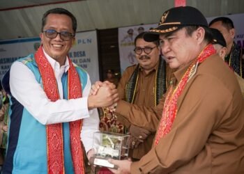 PLN Sukses Melistriki 11 Desa di Kutai Barat, Tingkatkan Rasio Desa Berlistrik Kaltim