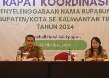 Penyelenggaraan Nama Rupabumi di Kaltim, Menggali Potensi Geospasial