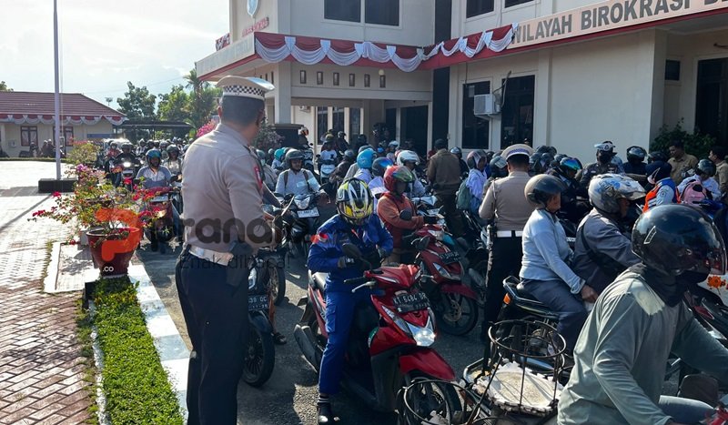 Razia Gabungan di Bontang, 664 Kendaraan Terjaring, 43 Motor Disita