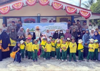 Siswa RA Asy Syamil Diajak Jelajahi Kapal Polairud Polres Bontang
