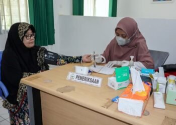 Kodim 0908/Bontang Gelar Posbindu PTM, Perkuat Upaya Deteksi Dini Penyakit Tidak Menular