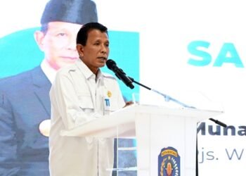 Penjabat (Pj) Wali Kota Bontang, Munawwar.