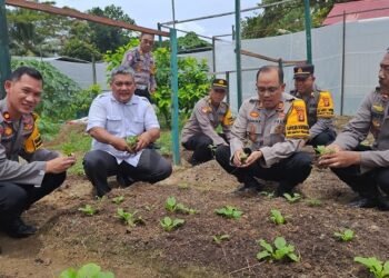 Polres Bontang Galakkan Ketahanan Pangan, Dukung Program Nasional Swasembada