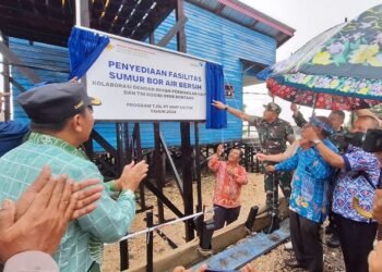 Program Air Bersih TNI AD Bantu Tekan Stunting di Gusung Bontang