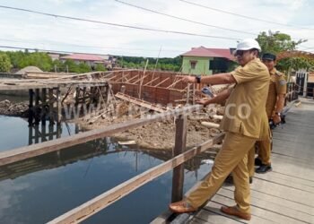 Sidak Proyek Jembatan dan Jalan, Wali Kota Bontang: Jika Molor, Fungsi dan Manfaat untuk Warga Terganggu
