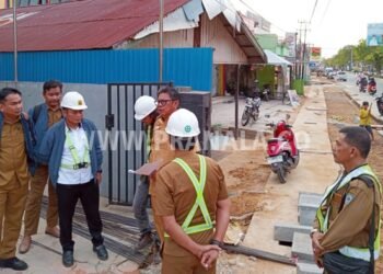 Sidak Proyek RKM hingga Turap, Wali Kota Bontang Pastikan Selesai Tepat Waktu