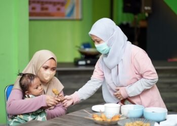 Kolaborasi Puskesmas dan Kominfo Bontang Gelar Edukasi Gizi untuk Anak Berisiko Stunting