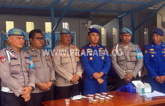 Personel Polairud Polres Bontang Bebas Narkoba dan Judi Online1
