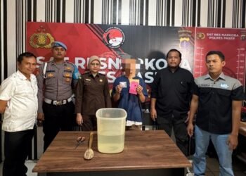 Polres Paser Musnahkan Sabu 6 Gram dalam Dua Kasus Berbeda