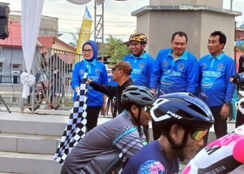 Puluhan Komunitas Sepeda di Bontang Ramaikan Kebon Pakde 2024