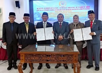 DPRD Bontang Ajukan Pemberhentian dan Penetapan Kepala Daerah Terpilih ke Gubernur