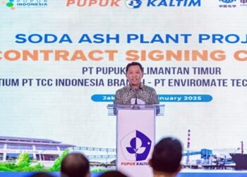 Pupuk Kaltim Gandeng Konsorsium EPC untuk Bangun Pabrik Soda Ash
