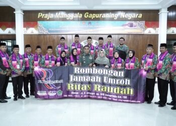 Serka Nuriadi Berangkat Umrah, Dandim Bontang Doakan Kelancaran dan Keselamatan