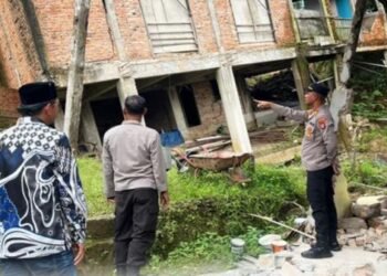 Tanah Longsor di Loa Janan, Tujuh Rumah Rusak Berat dan Warga Terpaksa Mengungsi