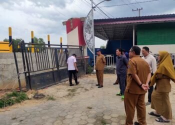 Legislator Minta Pemkot Percepat Pembangunan Gerbang Masuk SMP Negeri 7 Bontang