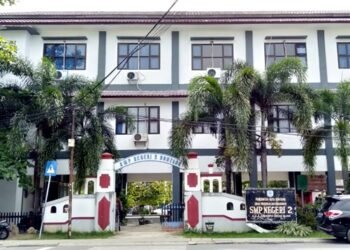 Rp1 Miliar untuk Mempercantik Taman Sekolah di SMPN 2 Bontang