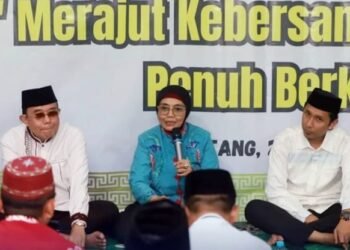 Buka Puasa Bersama Warga Bontang Lestari, Wali Kota Neni Gaungkan Program Zero Miskin Ekstrem