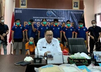 Ganja 588 Gram Diselundupkan ke Samarinda lewat Jasa Pengiriman