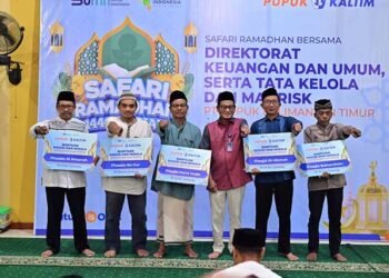 Pupuk Kaltim Gelar Safari Ramadan, Salurkan Bantuan Rp280 Juta untuk 32 Masjid dan Musala di Bontang