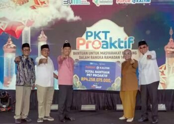 Pupuk Kaltim Salurkan Bantuan Rp4,2 Miliar di Bontang lewat Program PKT Proaktif Ramadan