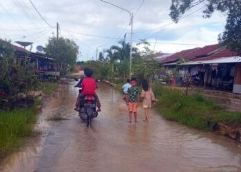 Ketika Air Datang Tanpa Diundang, Kelurahan Guntung Bontang Terendam Banjir Lagi