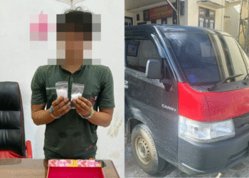 Bukan Cuma Curi Mobil, Ternyata Pria di Kutai Barat Ini Simpan Narkotika di Rumahnya