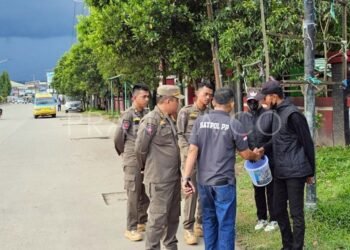 Ngaku dari Yayasan, Minta Sumbangan di Ruas Jalan Sangatta Kutim, Ternyata Ilegal
