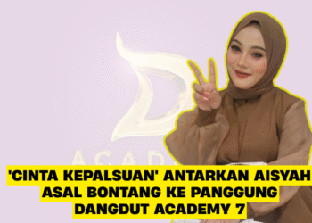 'Cinta Kepalsuan' Antarkan Aisyah asal Bontang ke Panggung Dangdut Academy 7