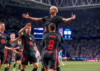 Barcelona Kunci Gelar La Liga usai Tumbangkan Espanyol 2-0 di Derby Catalan