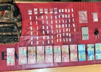 Gerebek Pondok Narkoba, Polres Paser Temukan 75 Paket Sabu dan Uang Puluhan Juta