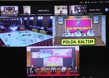 Hadapi Tantangan Geografis, KPU Mahulu Uji Kesiapan lewat Simulasi Daring