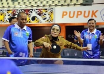 Atlet Disabilitas se-Kaltim Berlaga di Kejurprov Tenis Meja di Bontang