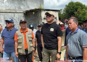 Tanah Longsor di Jalan Belimau, Wali Kota Samarinda Larang Warga Pulang ke Rumah
