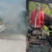 Mobil Terbakar di Kukar, 2 Jam Baru Padam