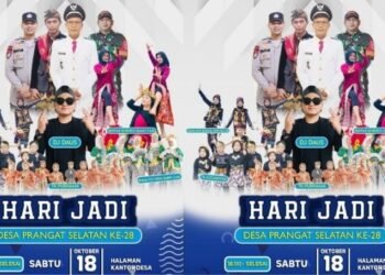 Meriah! Desa Prangat Selatan Rayakan HUT ke-28 dengan Panggung Hiburan dan DJ Daus