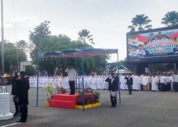 Santri di Bontang Diajak Melek Digital