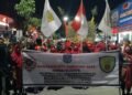 Satimpo Tampil Memukau di Bontang City Carnival 2025, Angkat Wayang dan Reog